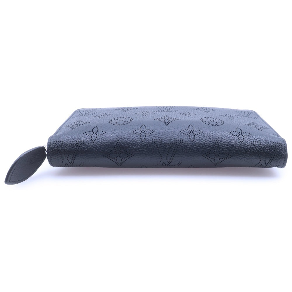 LOUIS VUITTON(ルイヴィトン) ジッピーウォレット ラウンドファスナー 長財布 モノグラムマヒナ ブラック M61867