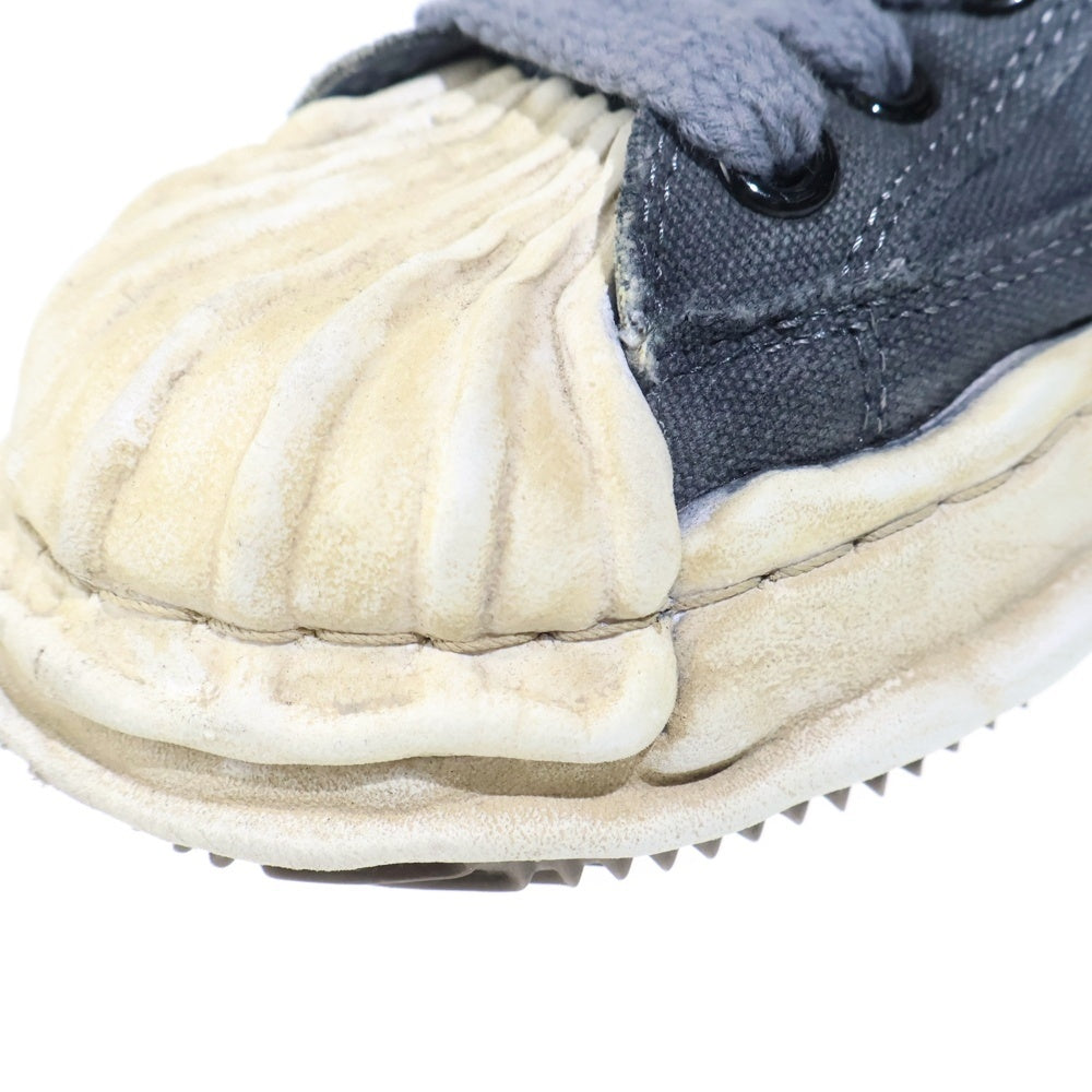 MAISON MIHARAYASUHIRO(メゾンミハラヤスヒロ) BLAKEY Original sole canvas garment dye Low Top sneakers ブレイキー ローカットスニーカー ブルー/ホワイト A12FW719