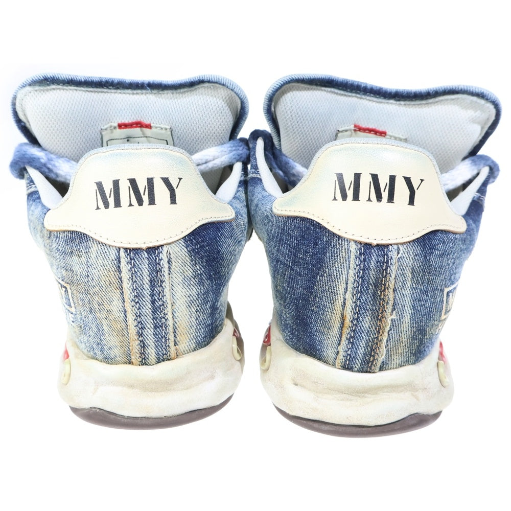 MAISON MIHARAYASUHIRO(メゾンミハラヤスヒロ) HERBIE PUFFER OG Sole Washed Denim Low top Sneaker ハービー パファー OG ソール ウォッシュド デニム ローカットスニーカー ブルー/ホワイト A01FW702