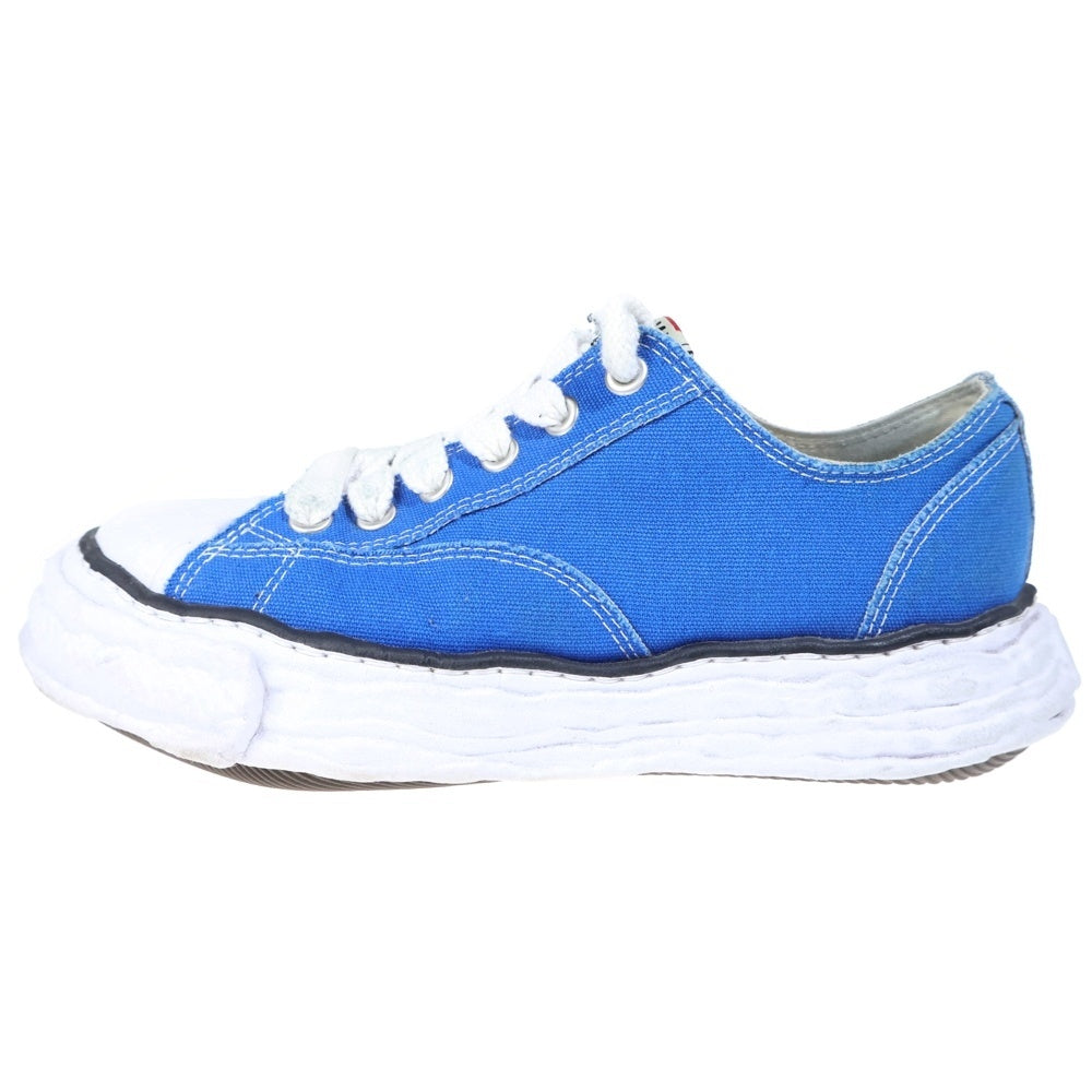 MAISON MIHARAYASUHIRO(メゾンミハラヤスヒロ) PETERSON 23 Original Sole Canvas Low Top Sneakerピーターソン ローカットスニーカー ブルー/ホワイト A11FW702