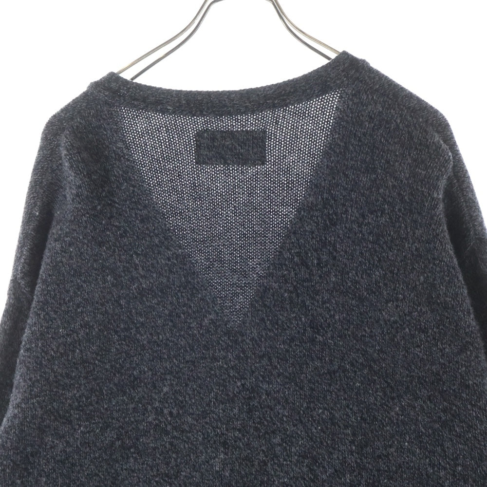 WACKO MARIA(ワコマリア) 23AW CLASSIC KNIT CARDIGAN クラシック ニット カーディガン グレー 23FW-WMK-KN04