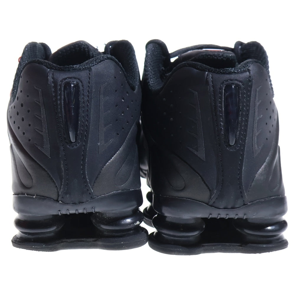 NIKE(ナイキ) SHOX R4 BLACK/BRIGHT CRIMSON HQ1988-001 ショックス R4 ローカットスニーカー ブラック/ブライトクリムゾン US8/26cm