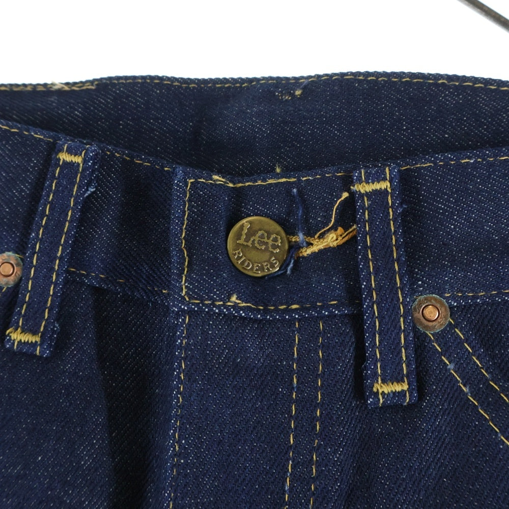 LEE(リー) 80'S 42TALON USA製 デニムパンツ インディゴ 200-0141