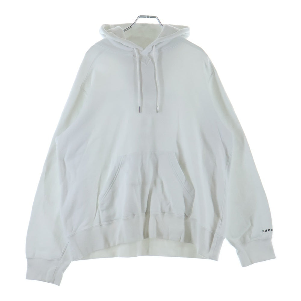 Sacai(サカイ) 24SS Print Hoodie バックプリント プリント パーカー ホワイト 24-0796S