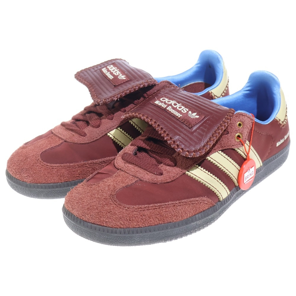 adidas(アディダス) ×Wales Bonner Samba Nylon Low IE0579 ウェールズボナー サンバ ナイロン ローカットスニーカー バーガンディ US8 1/2/26.5cm