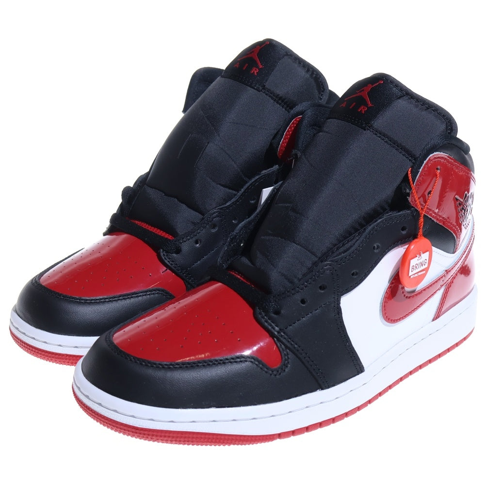 NIKE(ナイキ) AIR JORDAN 1 MID SE HV4091-006 エアジョーダン1 ミッドカットスニーカー レッド/ホワイト/ブラック US9/27.0cm