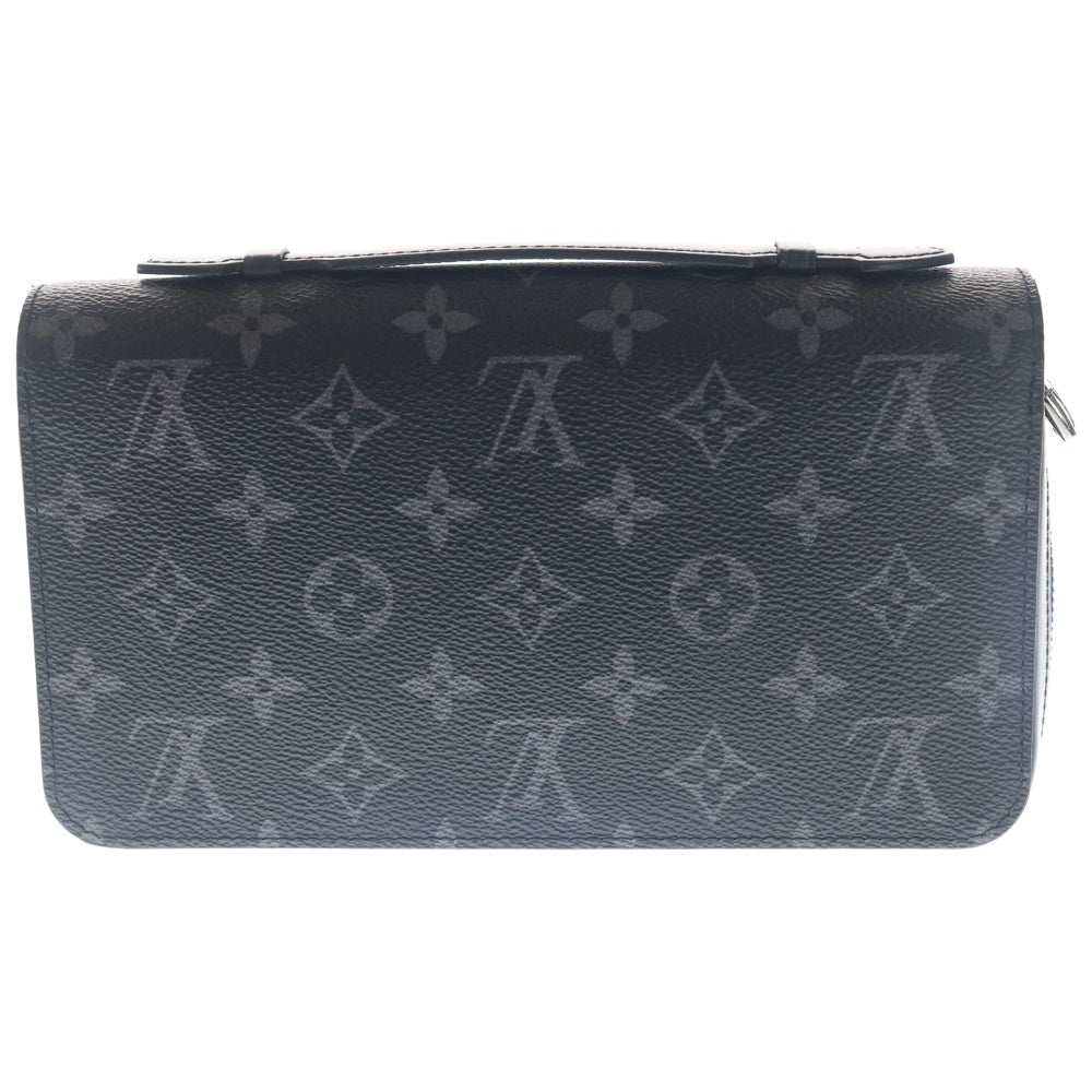 LOUIS VUITTON(ルイヴィトン) モノグラムエクリプス ジッピーXL ラウンドジップウォレット 長財布 ブラック M61698