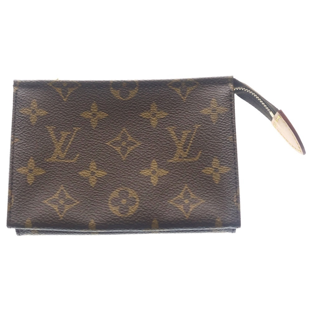 LOUIS VUITTON(ルイヴィトン) ポッシュ・トワレット 15 モノグラムキャンパス ミニポーチ ブラウン M47546 レディース