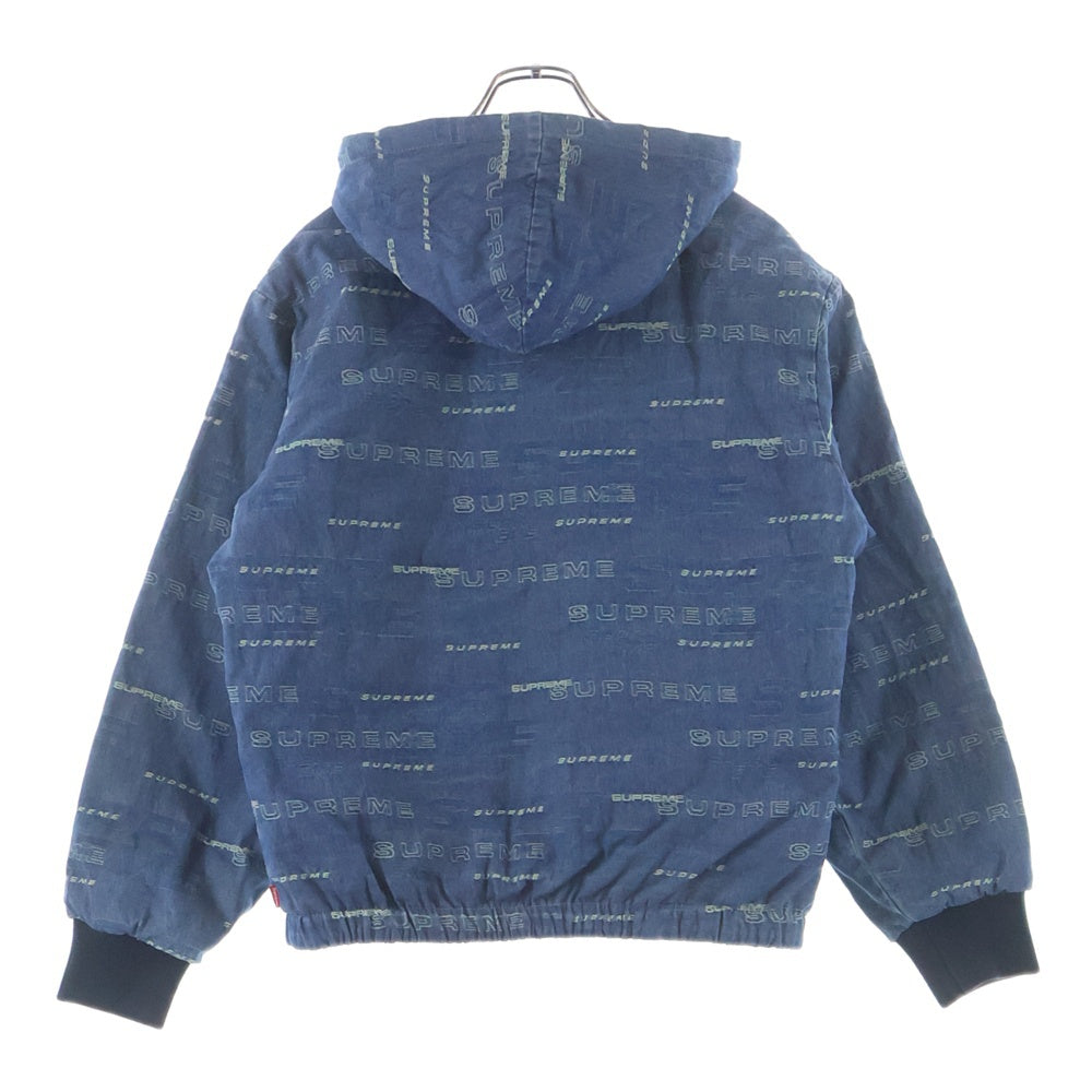 SUPREME(シュプリーム) 19AW Reversible Dimensions Logo Denim Work Jacket リバーシブル ディメンションズ ロゴ デニムジャケット インディゴ