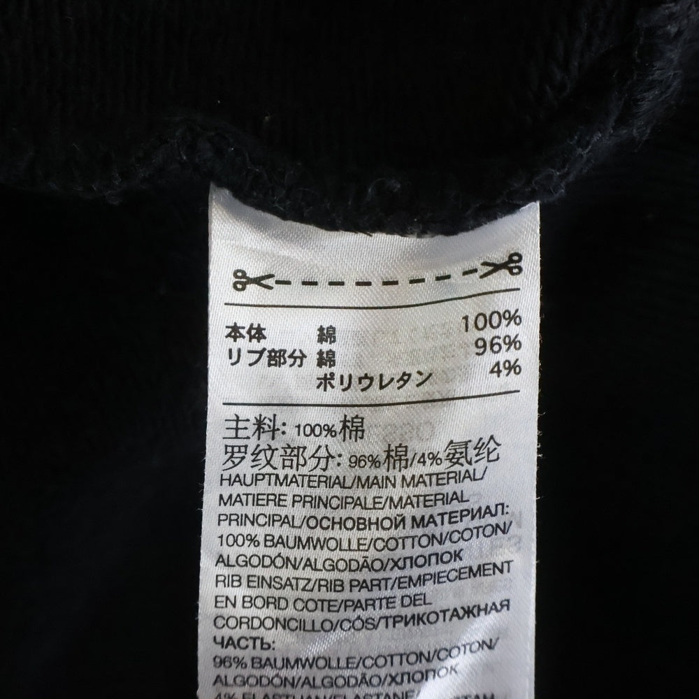 Y-3(ワイスリー) ×PALACE 22AW Logo Hoodie フロントロゴ バックロゴ プルオーバーパーカー コットン ブラック