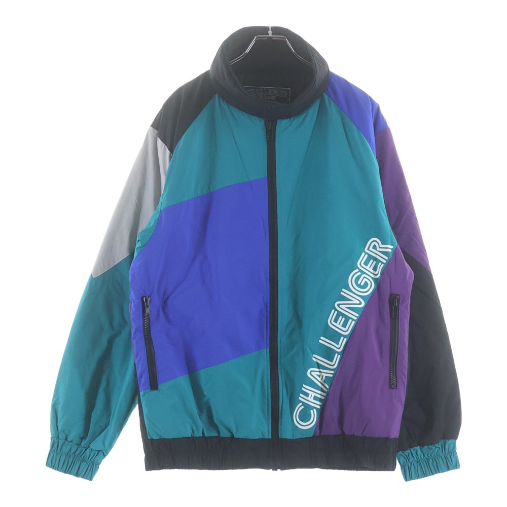 CHALLENGER(チャレンジャー) CRAZY TRACK JACKET ナイロン トラックジャケット マルチカラー CLG-JK 021-010