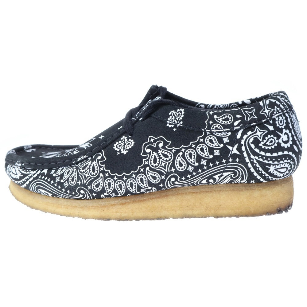 SUPREME(シュプリーム) 19SS × Clarks Bandana Wallabee クラークス バンダナ ワラビー ローカットスニーカー ブラック