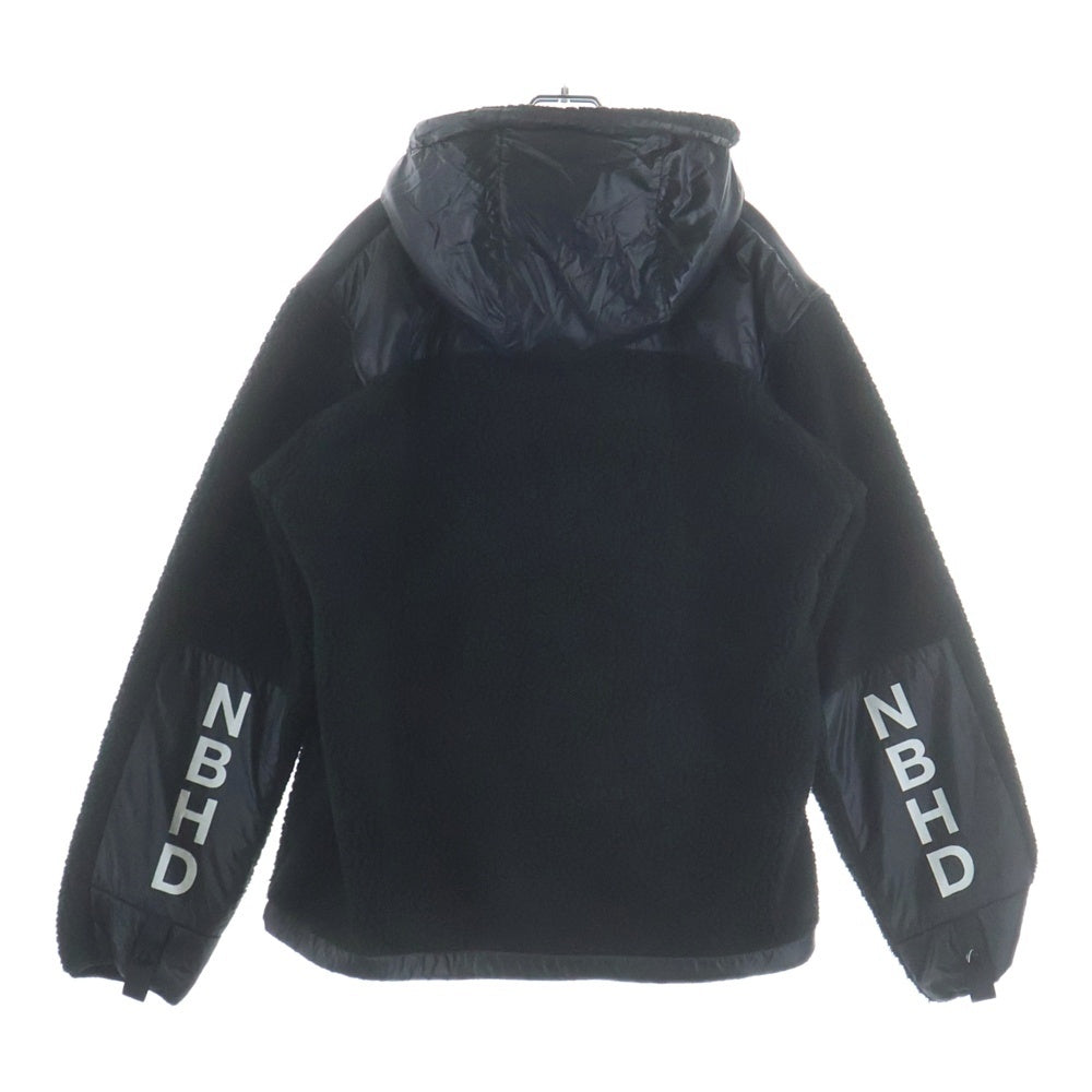 NEIGHBORHOOD(ネイバーフッド) 19AW WAVES . PLTC / E-JKT ジップアップ フリースジャケット ブラック 192TSNH-JKM04