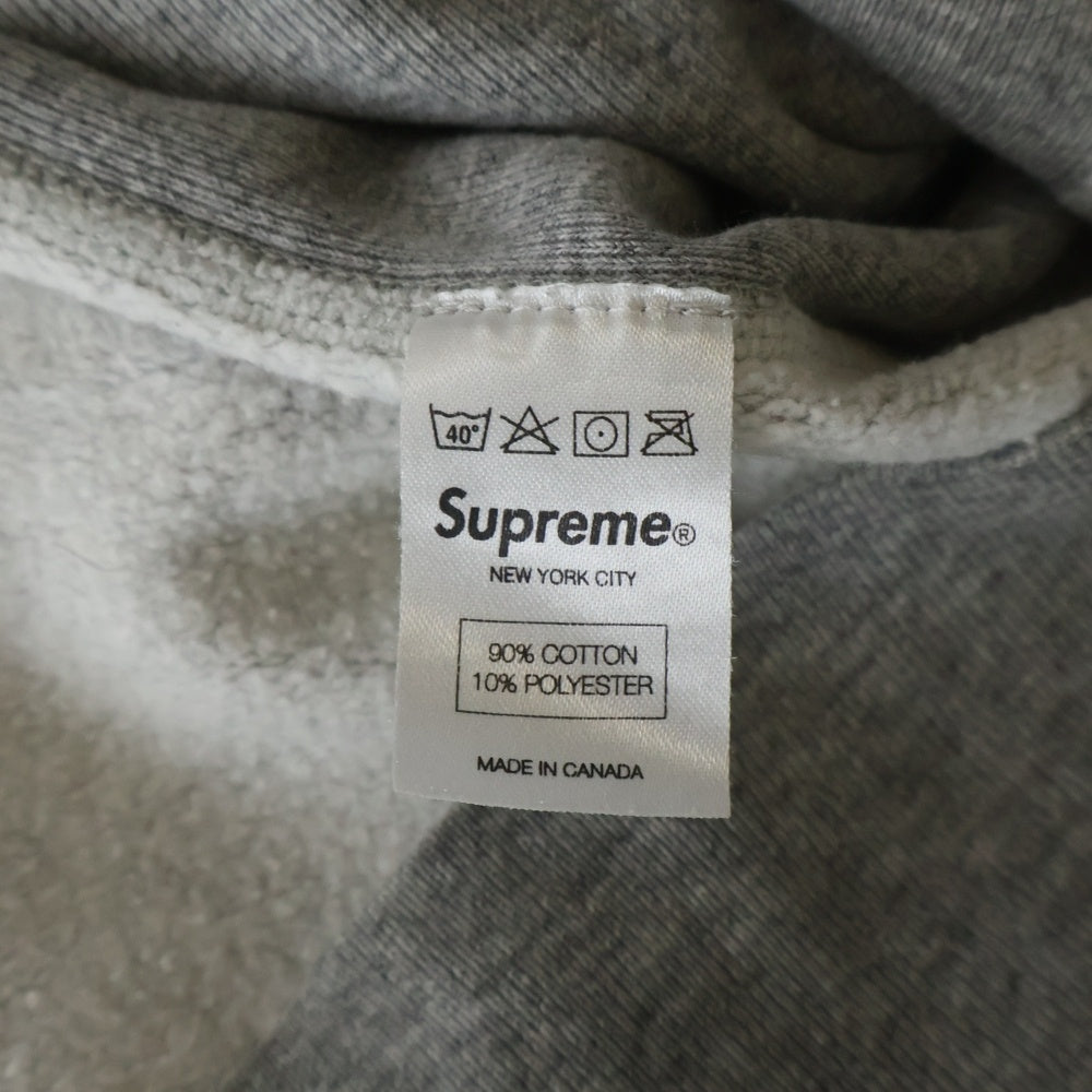 SUPREME(シュプリーム) 15AW × INDEPENDENT Fuck The Rest Hoodie インデペンデント ファックザリースト スウェット プルオーバーパーカー グレー