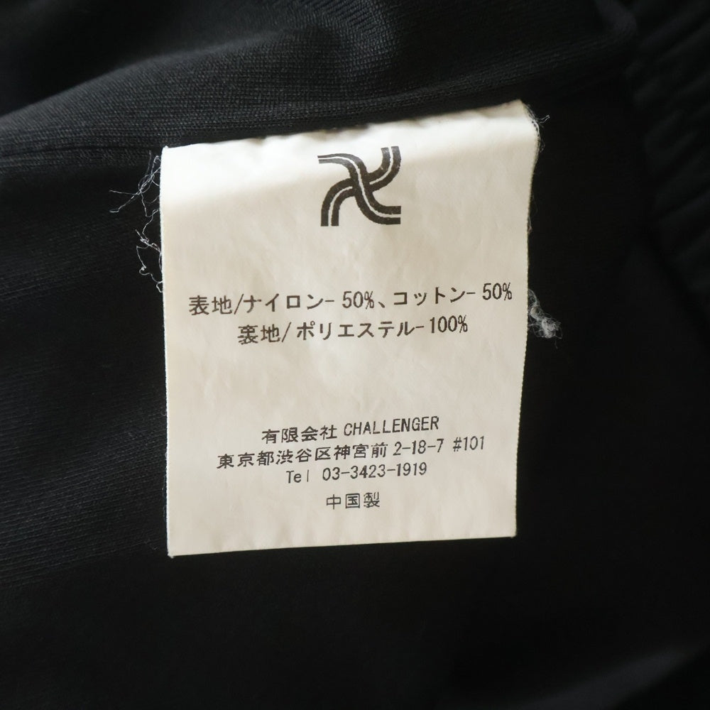 CHALLENGER(チャレンジャー) MILITARY TRACK JACKET ミリタリー トラックジャケット ブラック CLG-JK 020-002