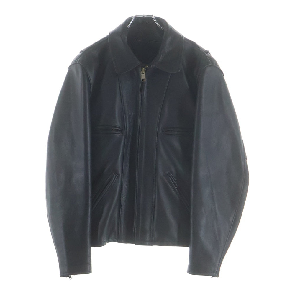 SCHOTT(ショット) 680 裏地ボア シングル レザー ライダースジャケット ブラック