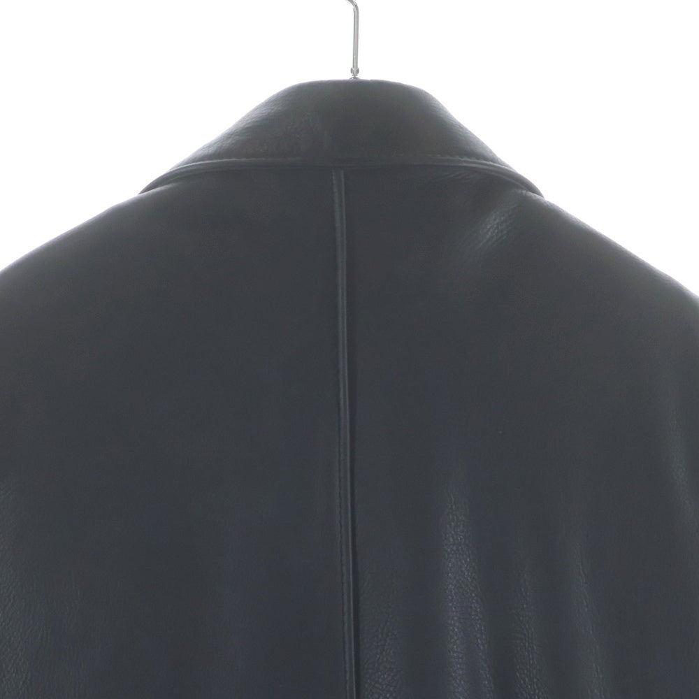 SCHOTT(ショット) 680 裏地ボア シングル レザー ライダースジャケット ブラック