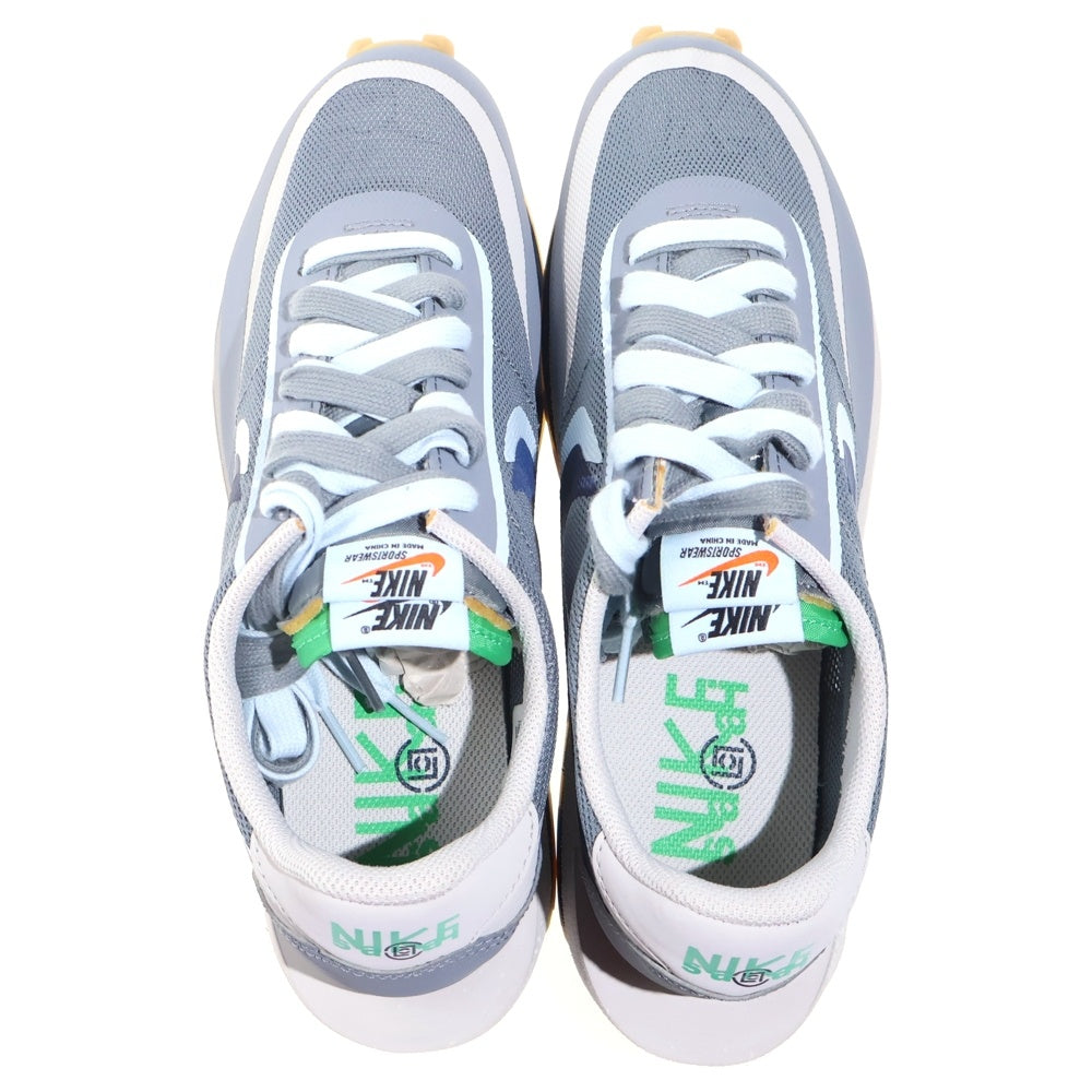 NIKE(ナイキ) ×sacai ×CLOT LD WAFFLE GREY OBSIDIAN サカイ クロット エルディーワッフル グレーオブシディアン ローカットスニーカー グレー US9/27cm DH3114-001