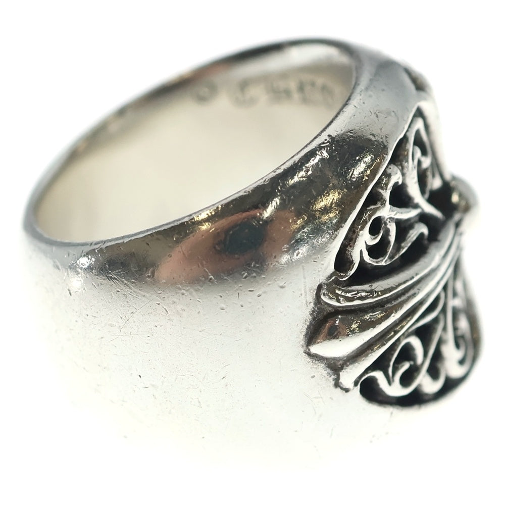 CHROME HEARTS(クロムハーツ) CLASSIC OVAL クラシックオーバルクロス リング シルバー BCA340