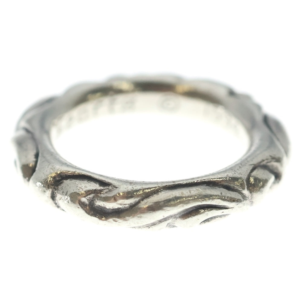 CHROME HEARTS(クロムハーツ) SCRL BAND スクロールバンド リング シルバー BCA351