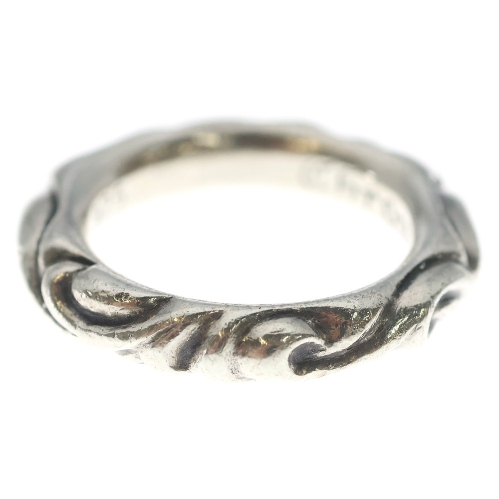 CHROME HEARTS(クロムハーツ) SCRL BAND スクロールバンド リング シルバー BCA351