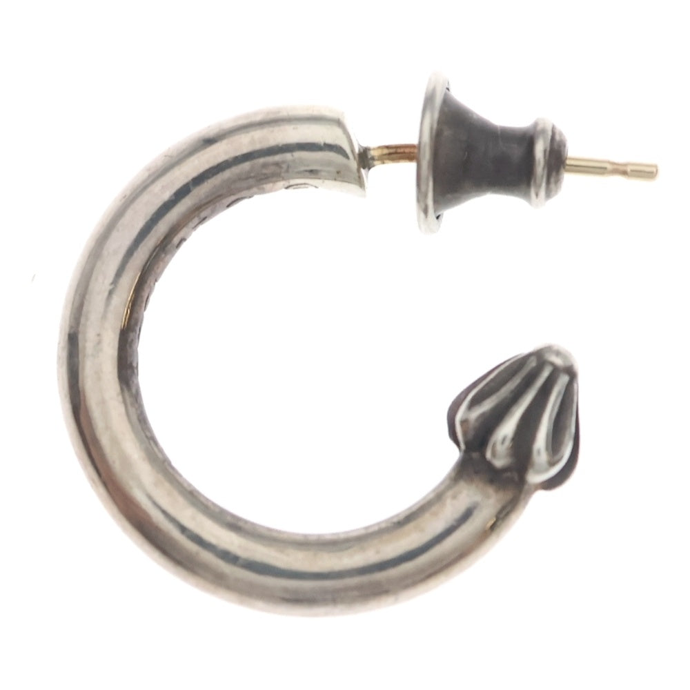 CHROME HEARTS(クロムハーツ) HOOP PLAIN プレーン フープピアス シルバー BCA101