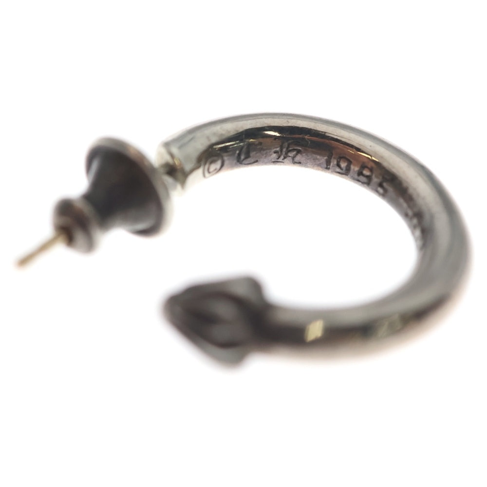 CHROME HEARTS(クロムハーツ) HOOP PLAIN プレーン フープピアス シルバー BCA101