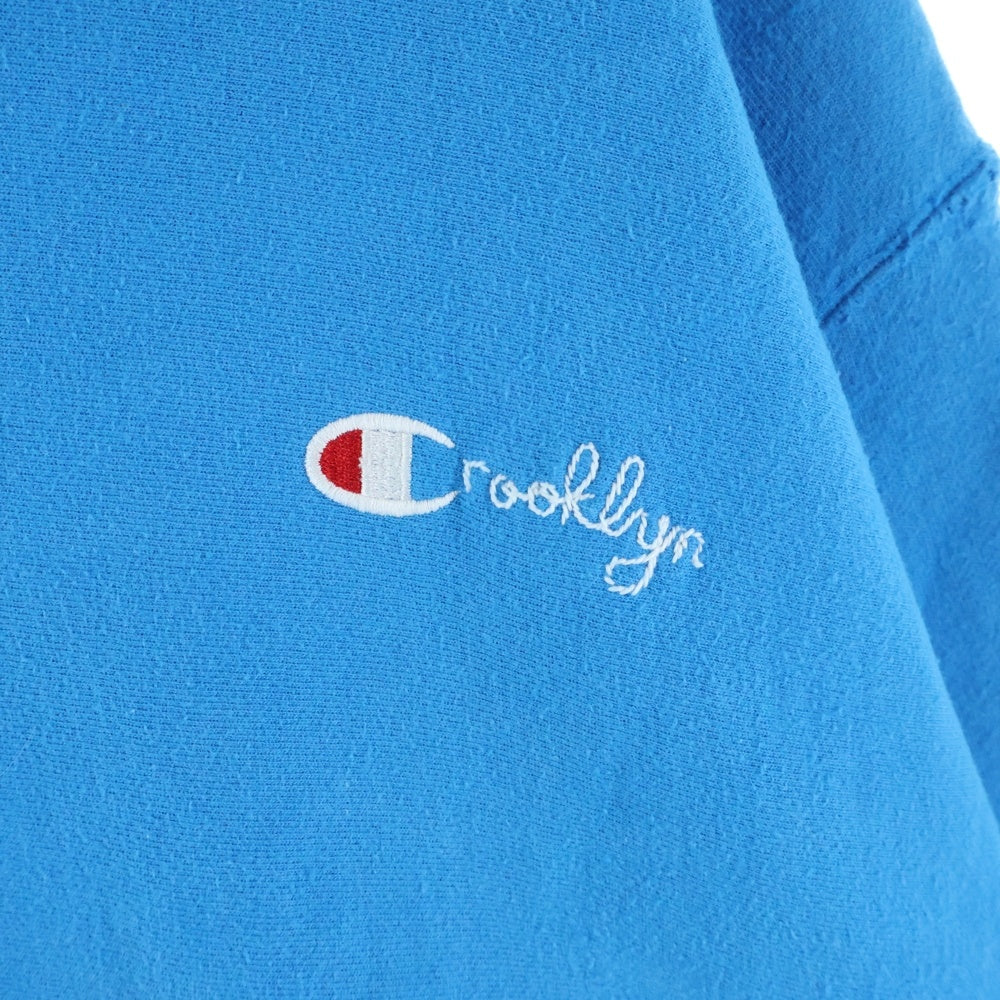 CHAMPION(チャンピオン) ×LEISURE LIFE NYC Reverse Weave リバースウィーブ スウェットトレーナー ブルー