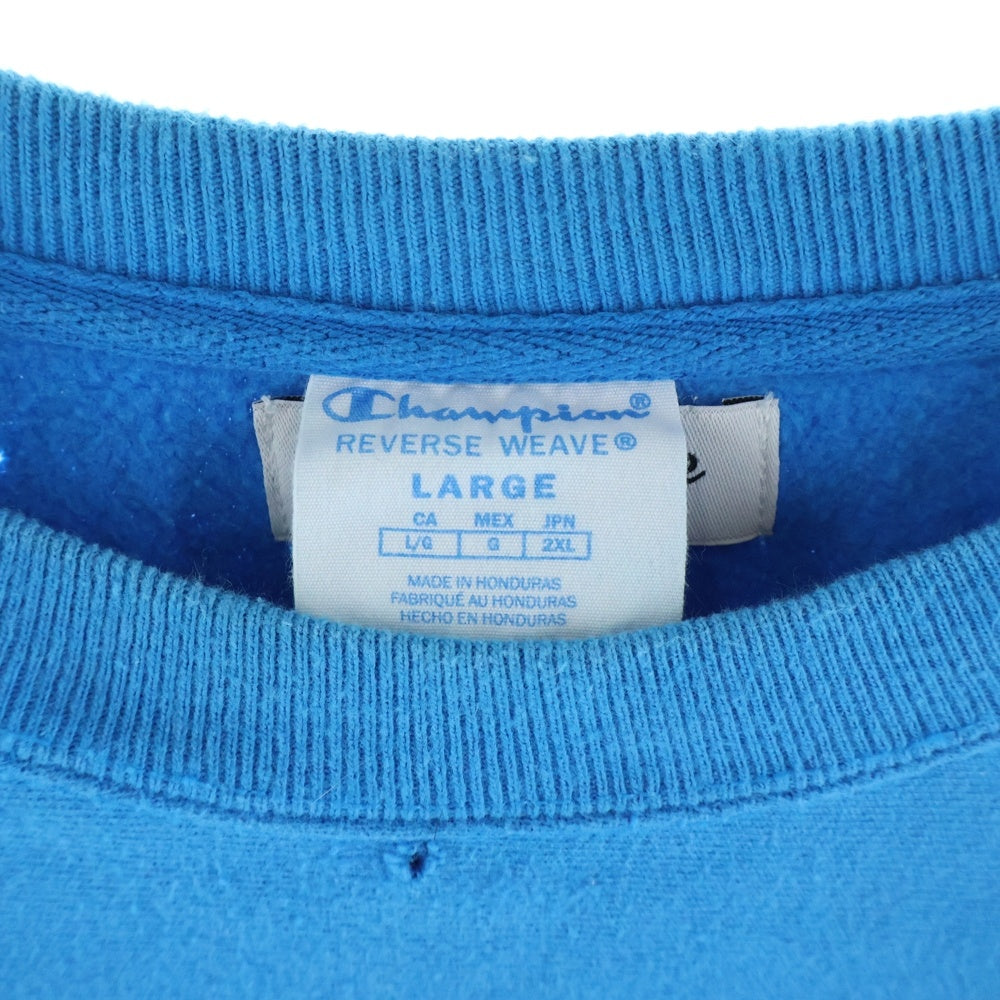 CHAMPION(チャンピオン) ×LEISURE LIFE NYC Reverse Weave リバースウィーブ スウェットトレーナー ブルー