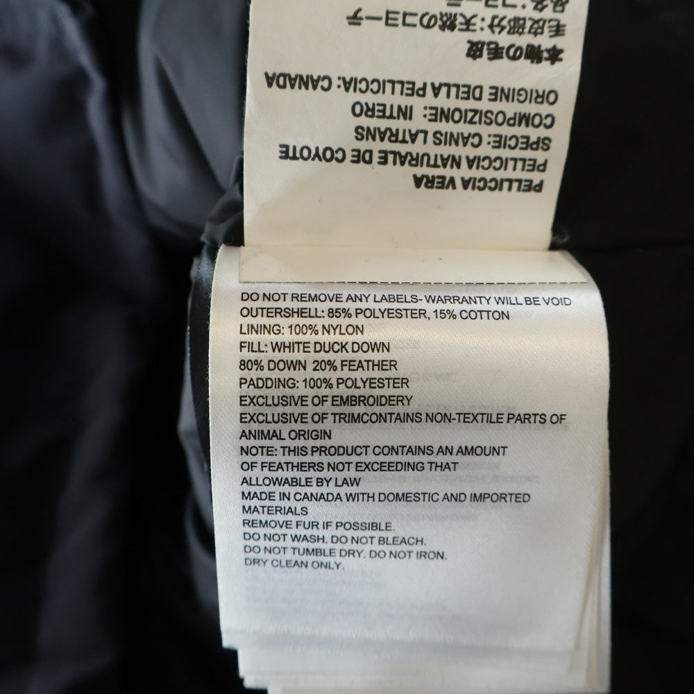 CANADA GOOSE(カナダグース) BRONTE PARKA ブロンテパーカー ダウンジャケット ネイビー 2603JL