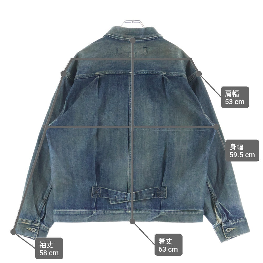 NEIGHBORHOOD(ネイバーフッド) 24AW SAVAGE DENIM TYPE-1 JACKET 1st デニムジャケット インディゴ 242XBNH-JKM01