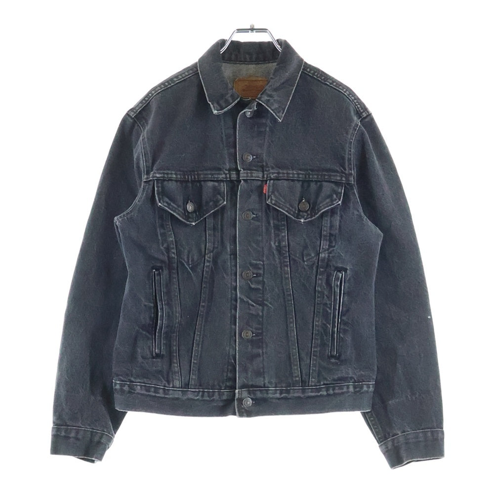 Levi's(リーバイス) 80s VINTAGE 70506-0259 先染め ボタン裏527 デニムトラッカージャケット ブラック