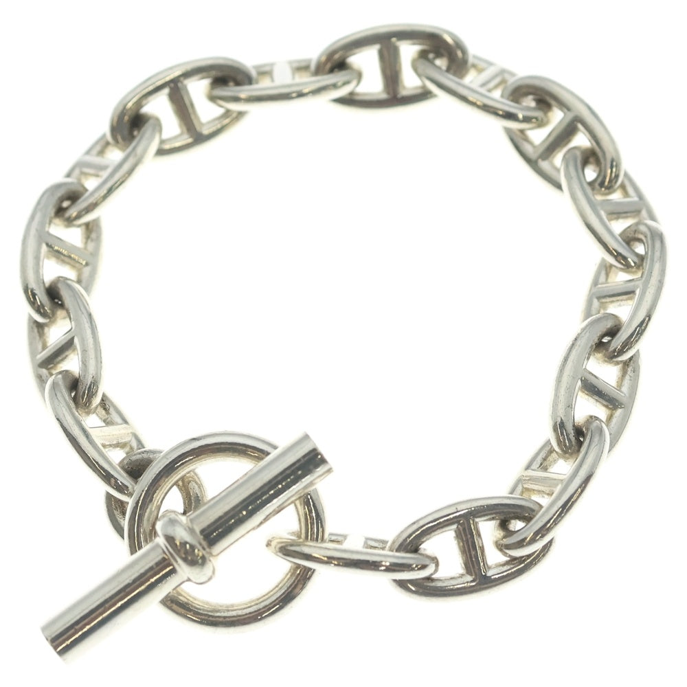 HERMES(エルメス) Chaine d'Ancre GM シェーヌダンクルGM 15コマ チェーンブレスレット シルバー レディース