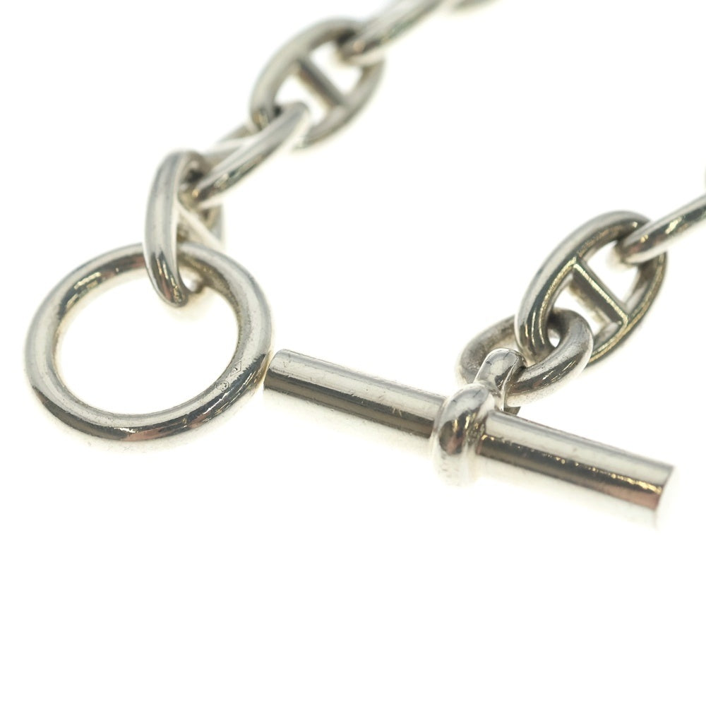 HERMES(エルメス) Chaine d'Ancre GM シェーヌダンクルGM 15コマ チェーンブレスレット シルバー レディース