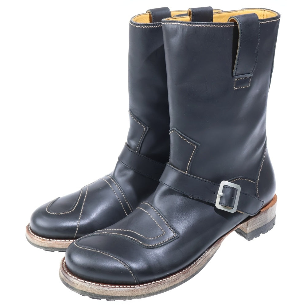 NO BRAND(ノーブランド) Skull Jeans（スカルジーンズ）alchemist 11031BL アルケミスト エンジニアブーツ ブラック