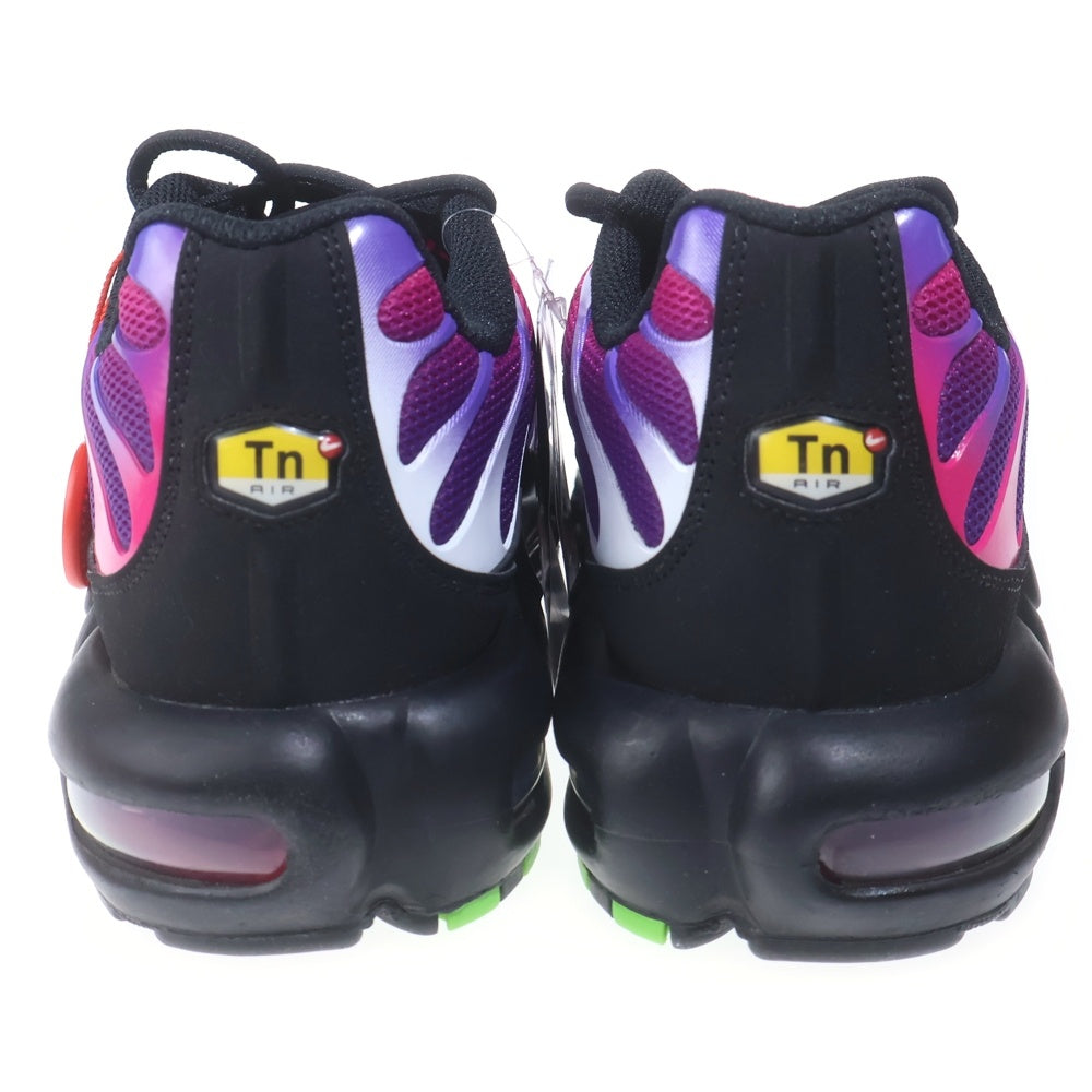 NIKE(ナイキ) AIR MAX PLUS FIREBERRY/WHITE-BLACK-PURE PURPLE 604133-610 エアーマックス プラス ローカットスニーカー ピンク/ブラック US10/28cm