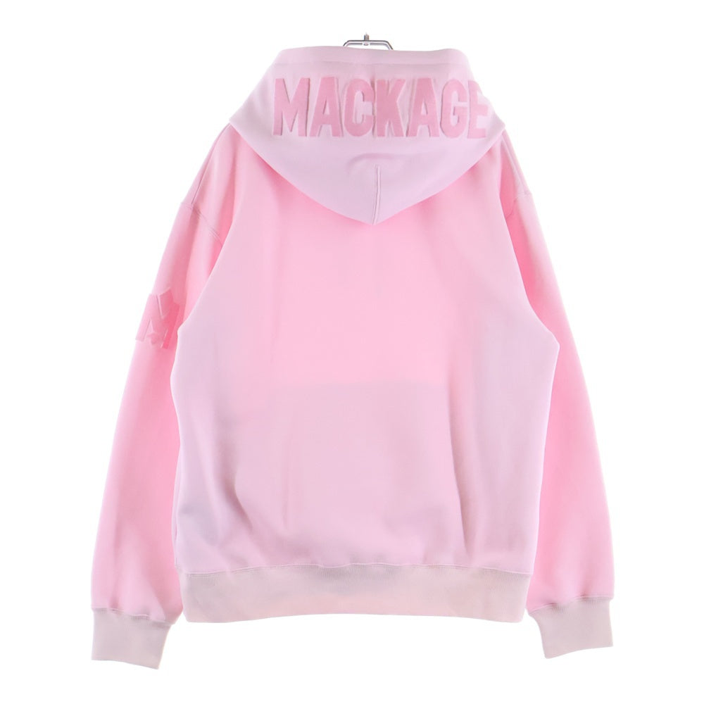 MACKAGE(マッカージュ) DOUBLE FACE JERSEY プルオーバーパーカー ピンク KRYS-R