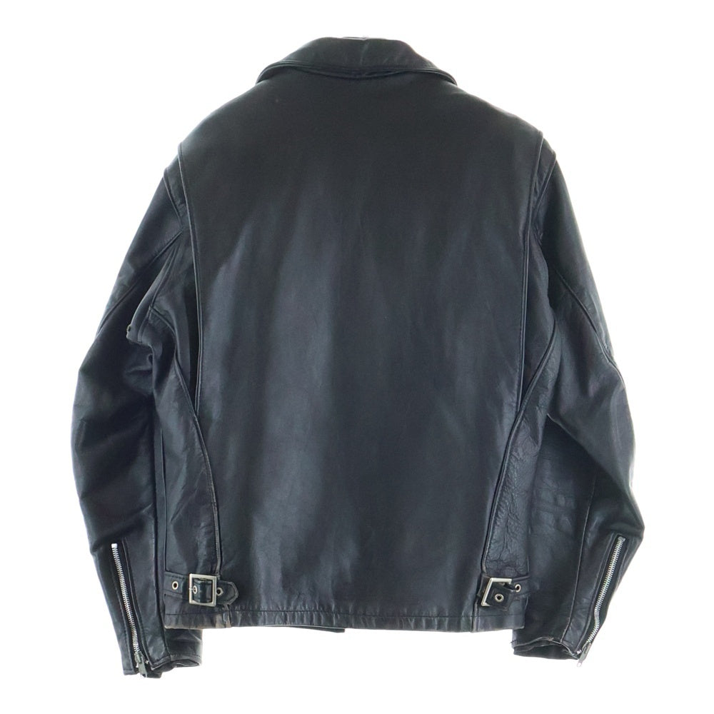 SCHOTT(ショット) Leather Jacket シングルレザージャケット ライナー付き ブラック