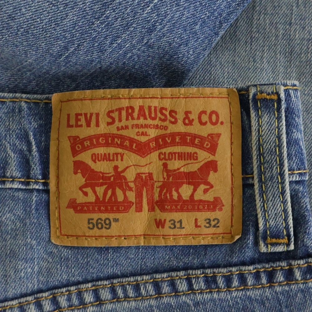 Levi's(リーバイス) 569 ボタン裏3757 エジプト製 デニムパンツ インディゴ