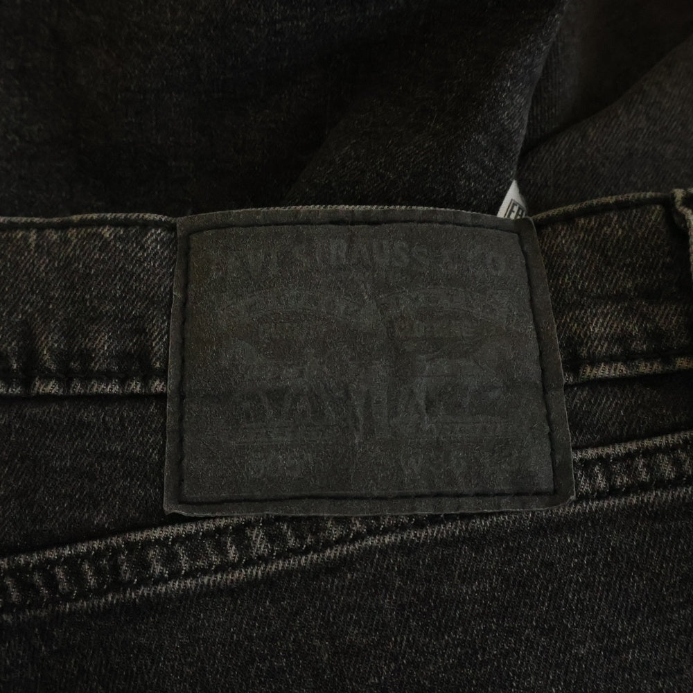 Levi's(リーバイス) 505 ボタン裏4309 パキスタン製 デニムパンツ ブラック