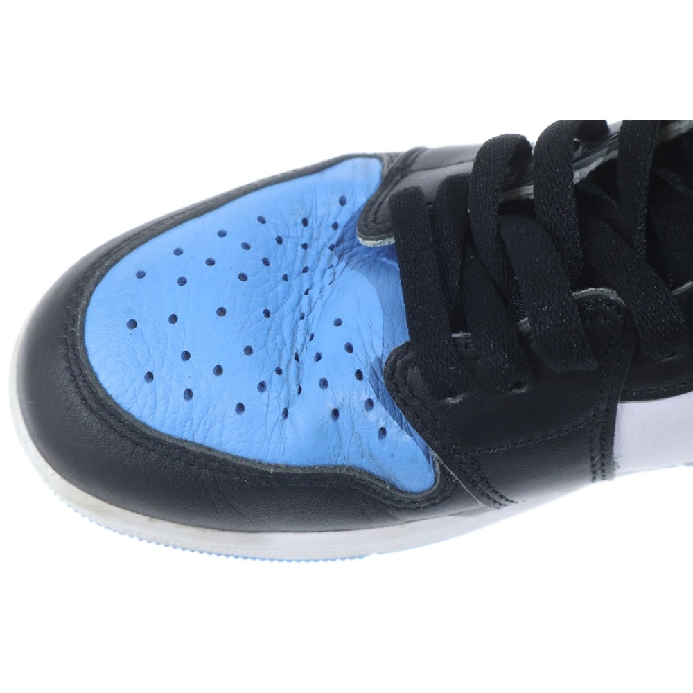 NIKE(ナイキ) AIR JORDAN 1 RETRO HI OG UNIVERSITY BLUE DZ5485-400 エアジョーダン1ハイOG ユニバーシティブルー ハイカットスニーカー ホワイト/ブルー US9/27cm
