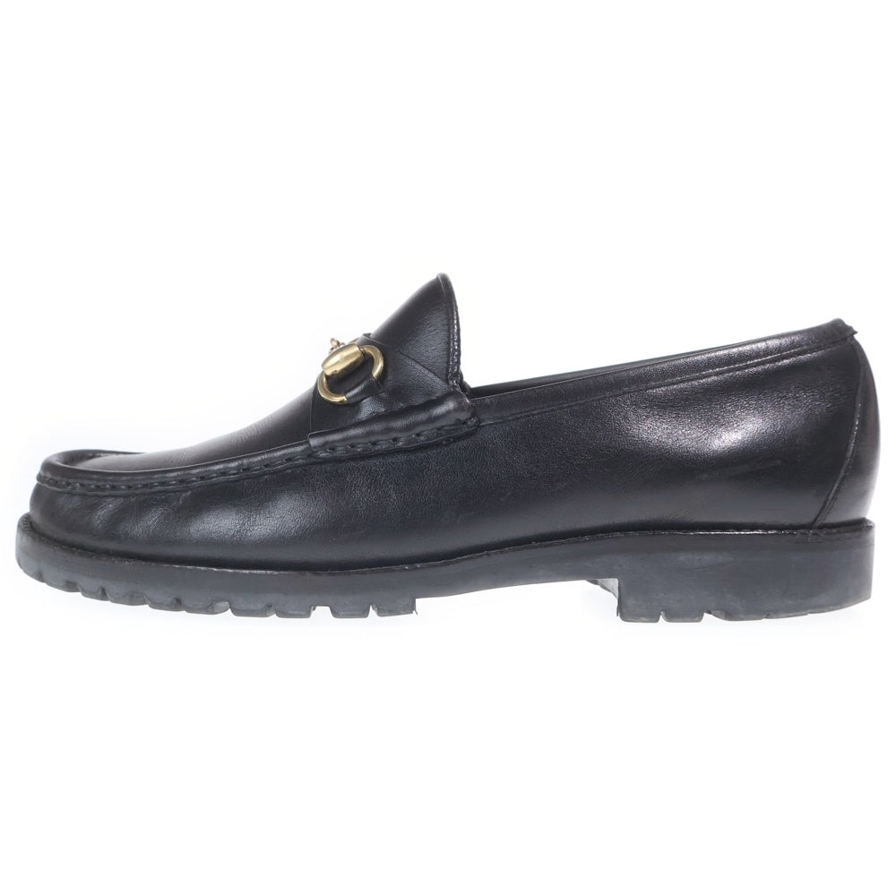 GUCCI(グッチ) ホースビット ローファー ブラック 41