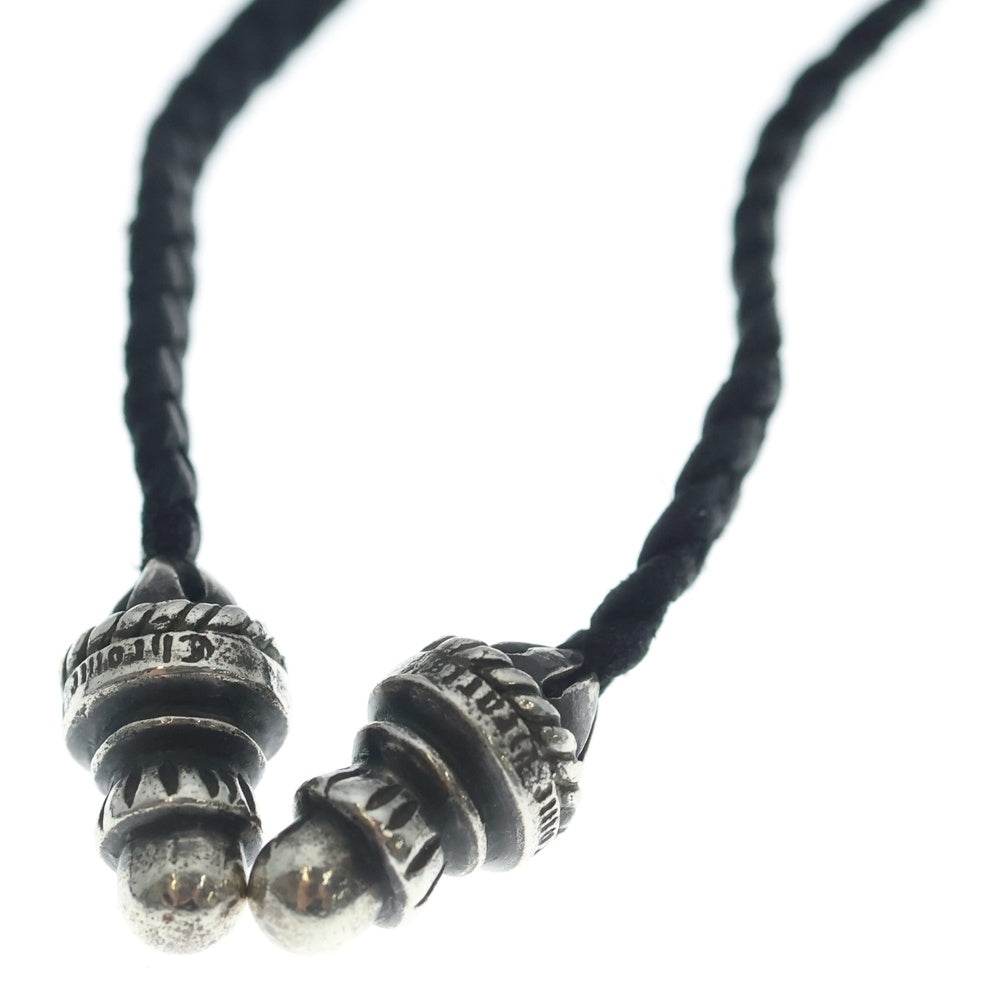 CHROME HEARTS(クロムハーツ) CH CRS SML CL スモールCHクロス レザー