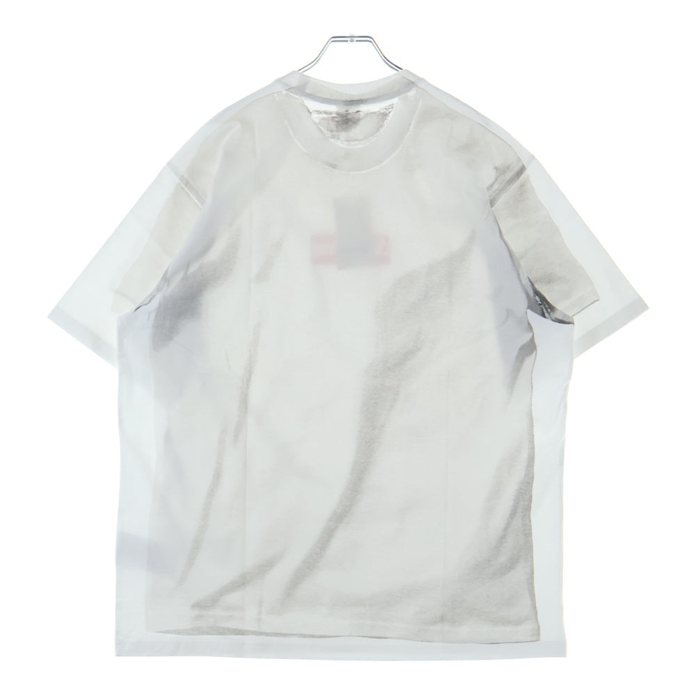 SUPREME(シュプリーム) 24SS ×MM6 Maison Margiela Box Logo Tee ボックスロゴプリント半袖Tシャツ カットソー ホワイト