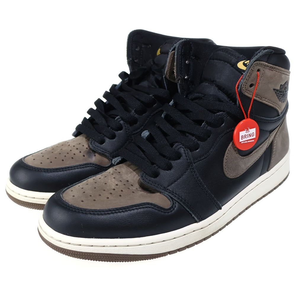NIKE(ナイキ) AIR JORDAN 1 RETRO HIGH OG PALOMINO エアジョーダン1 レトロ パロミノ ハイカットスニーカー ブラウン/ブラック US10/28cm DZ5485-020