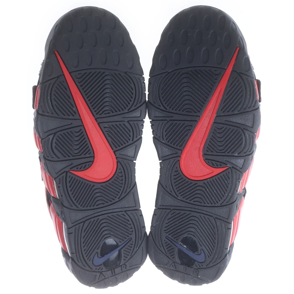 NIKE(ナイキ) AIR MORE UPTEMPO 96 エアモアアップテンポ ブラック/レッド US9/27cm DJ4400-001