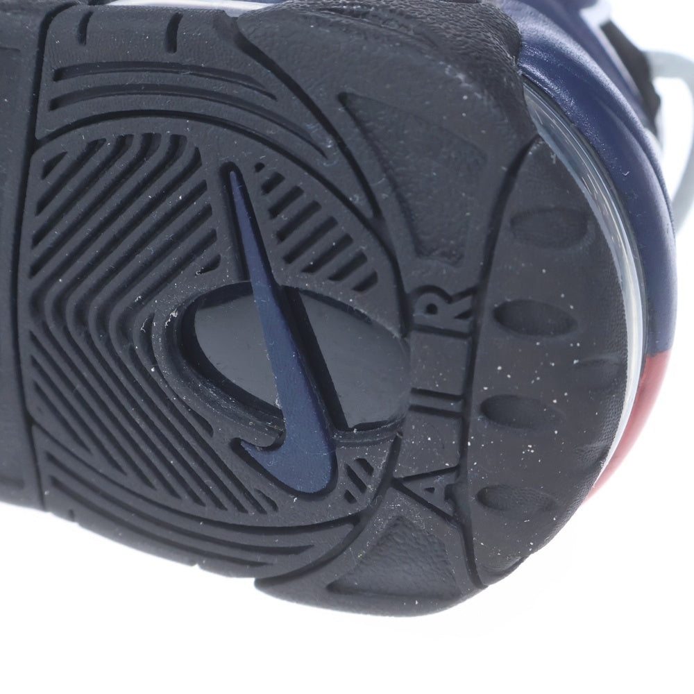 NIKE(ナイキ) AIR MORE UPTEMPO 96 エアモアアップテンポ ブラック/レッド US9/27cm DJ4400-001