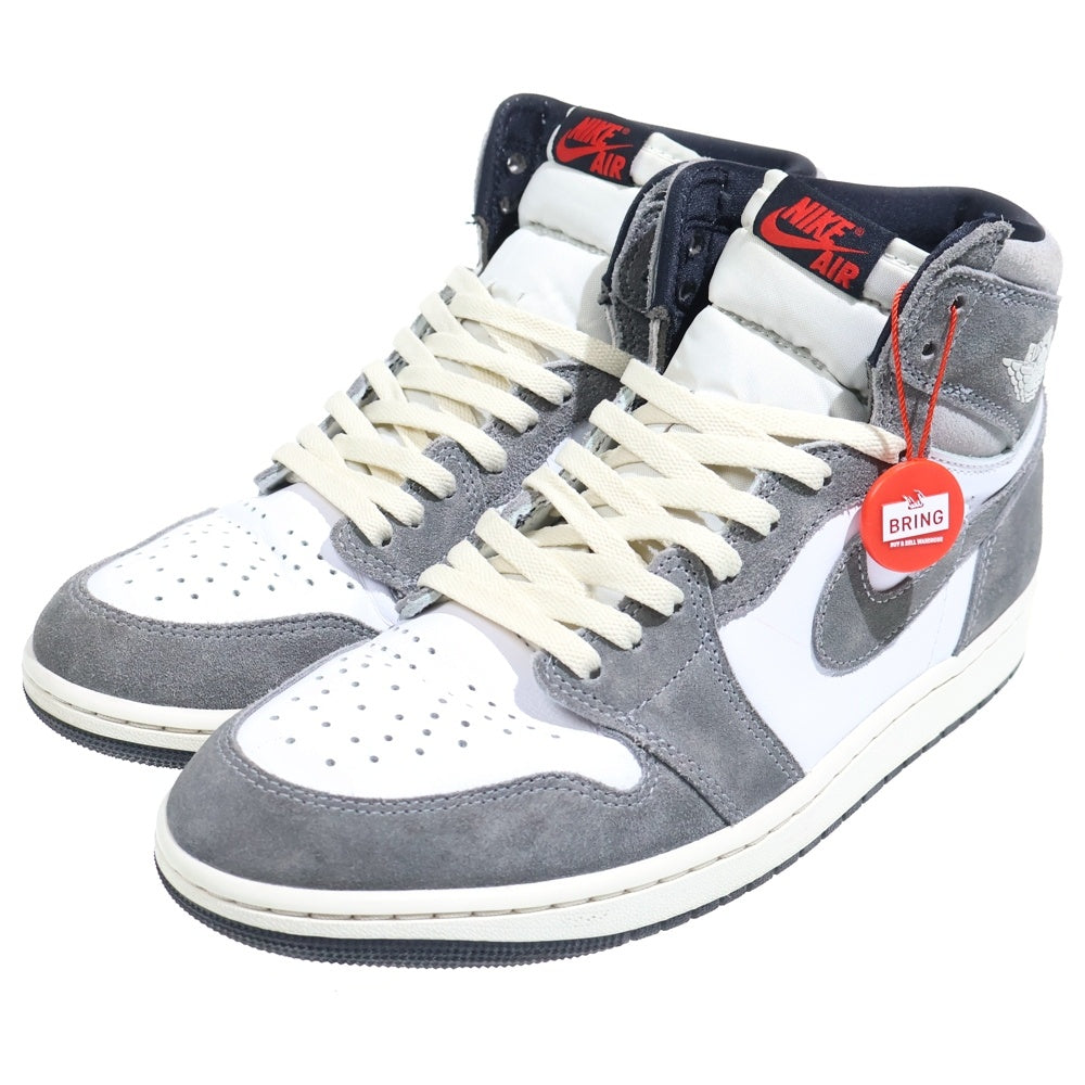 NIKE(ナイキ) AIR JORDAN 1 RETRO HIGH OG BLACK AND SMOKE GREY DZ5485-051 エアジョーダン ブラックアンドスモークグレー ハイカットスニーカー US10/28cm