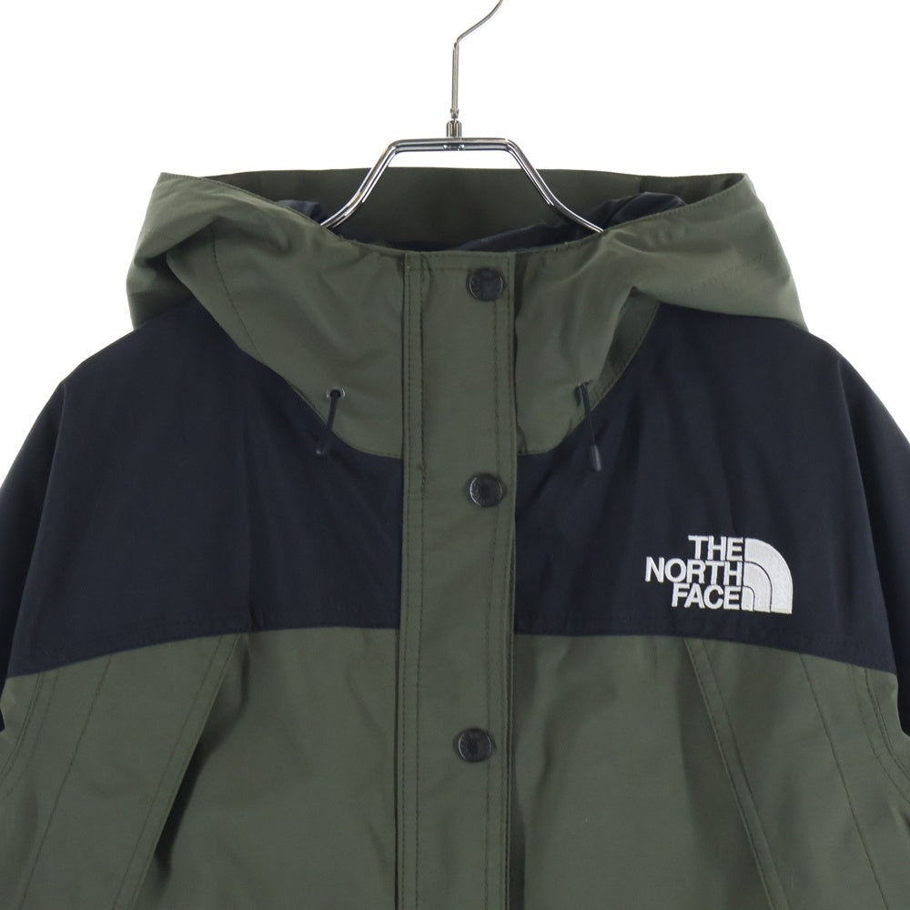 THE NORTH FACE(ザノースフェイス) MOUNTAIN LIGHT JACKET マウンテン ライト ゴアテックス ライト ナイロンジャケット フーディ カーキ NPW61831 レディース