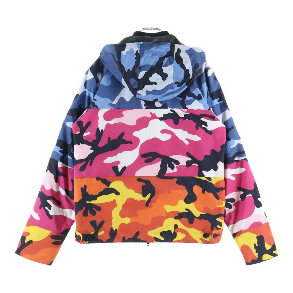 VALENTINO(ヴァレンティノ) リバーシブル ジップアップナイロンジャケット マルチカラー 0000025099